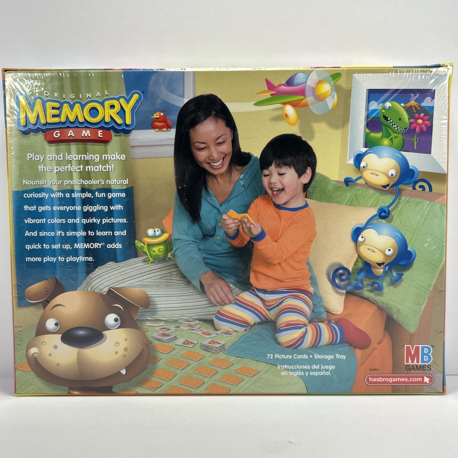 Original MEMORY Game Hasbro 2010 Preschool – Sealed