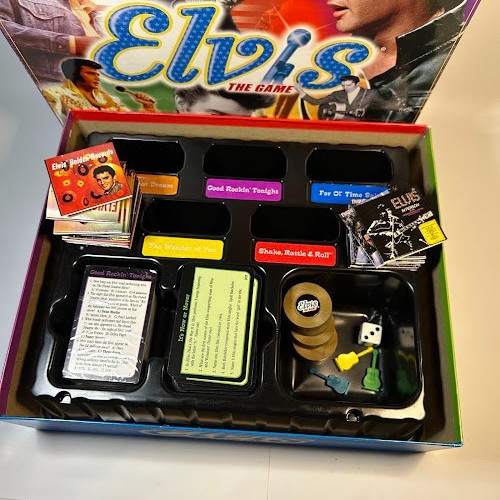 Elvis The Game Cadaco Board Game Ages 12 and Up Rock and Roll