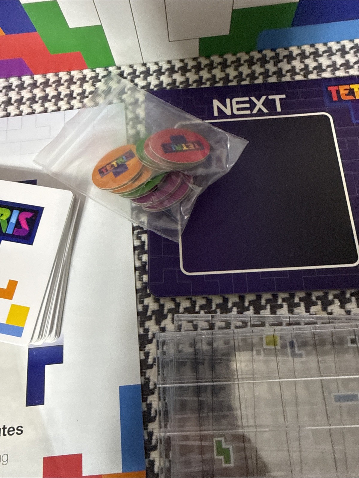 Tetris Head-To-Head Multiplayer Strategy Game 2-4 Players-Classic Game COMPLETE!