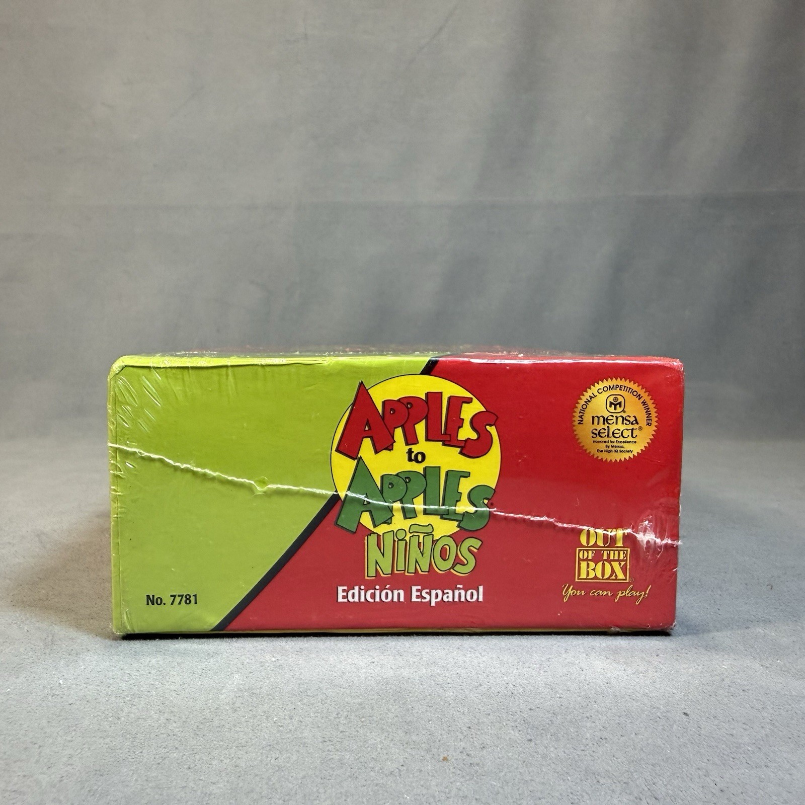 New Factory Sealed – Apple to Apples Niños 2007 Edición Español – Scarce Version