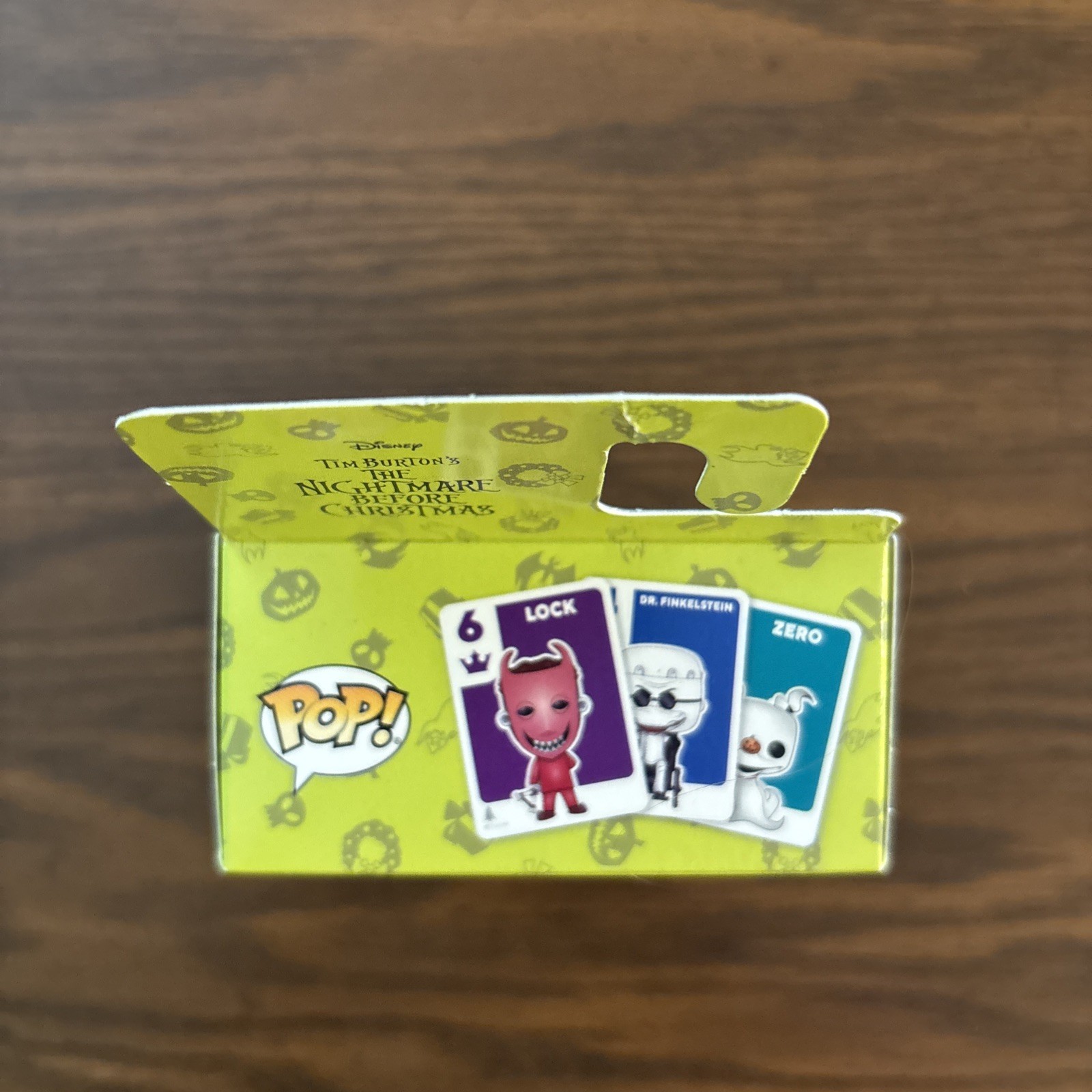 Funko Disney Nightmare Before Christmas Something Wild Card Game w/ Figurine New