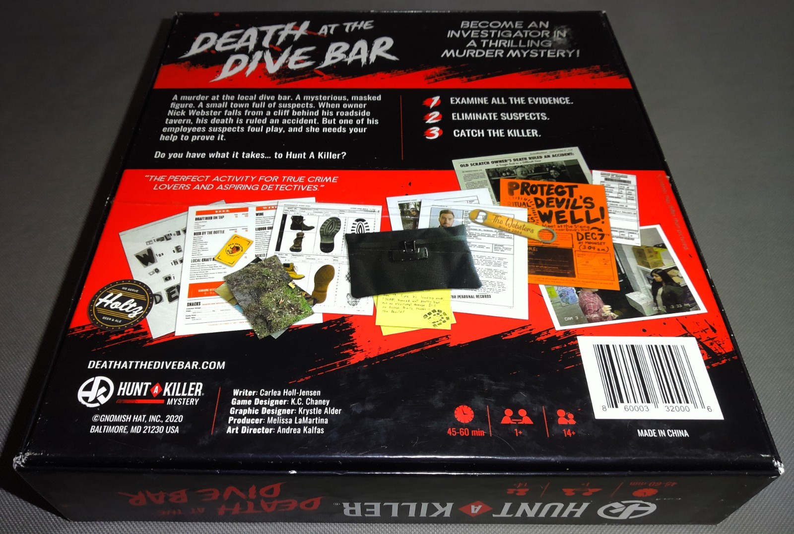 Hunt A Killer Death At The Dive Bar Murder Mystery Experience Easy 45-60 Minutes