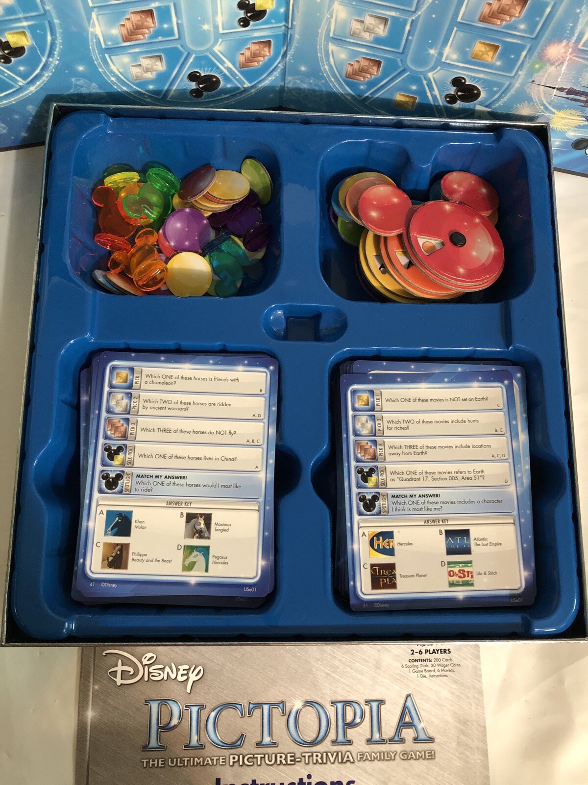 Pictopia Ultimate Picture Trivia Disney Family Game Edition 2-6 Players. 7+.