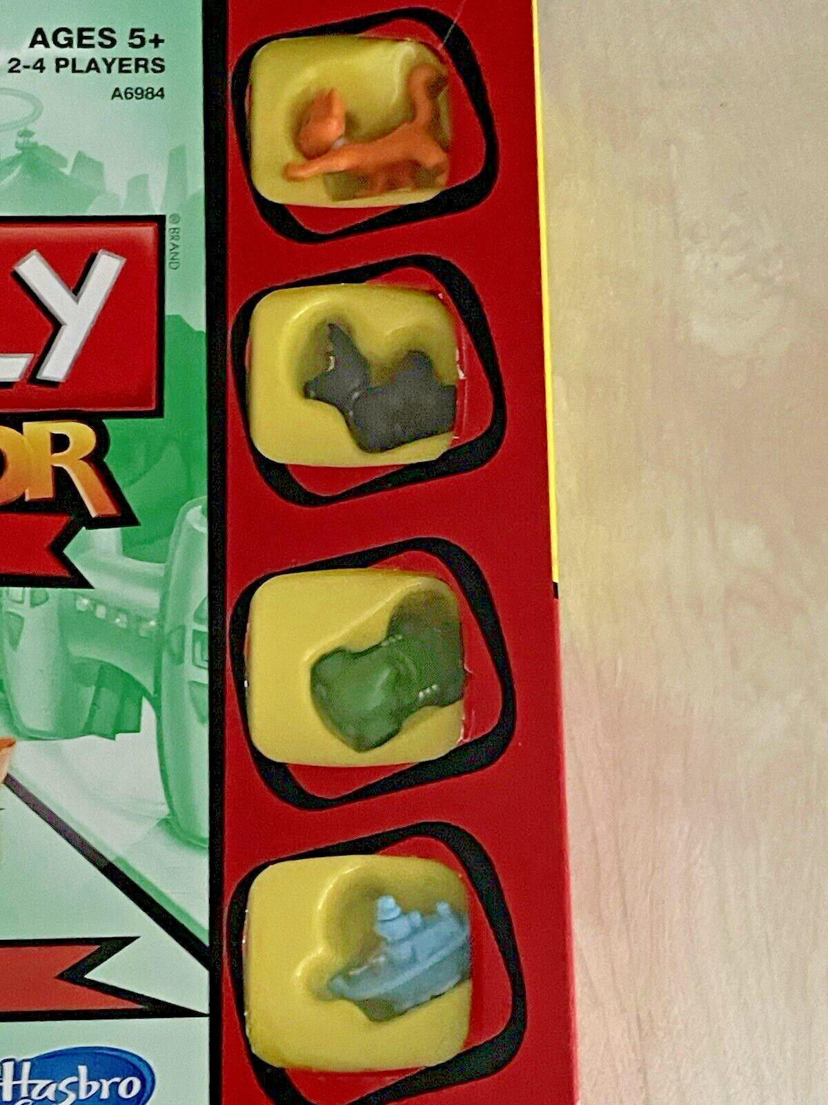 NMonopoly Junior Hasbro Gaming My First Monopoly Junior Complete 2013