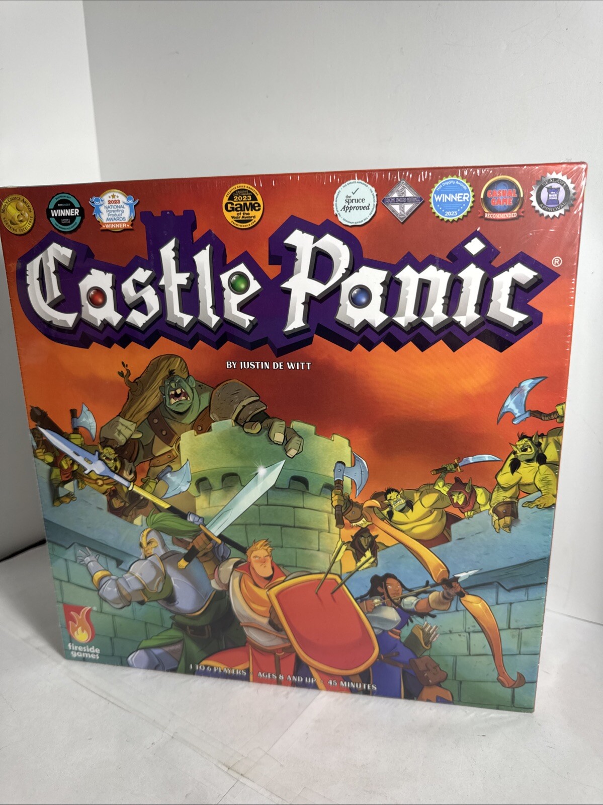 castle panic new sealed fireside games