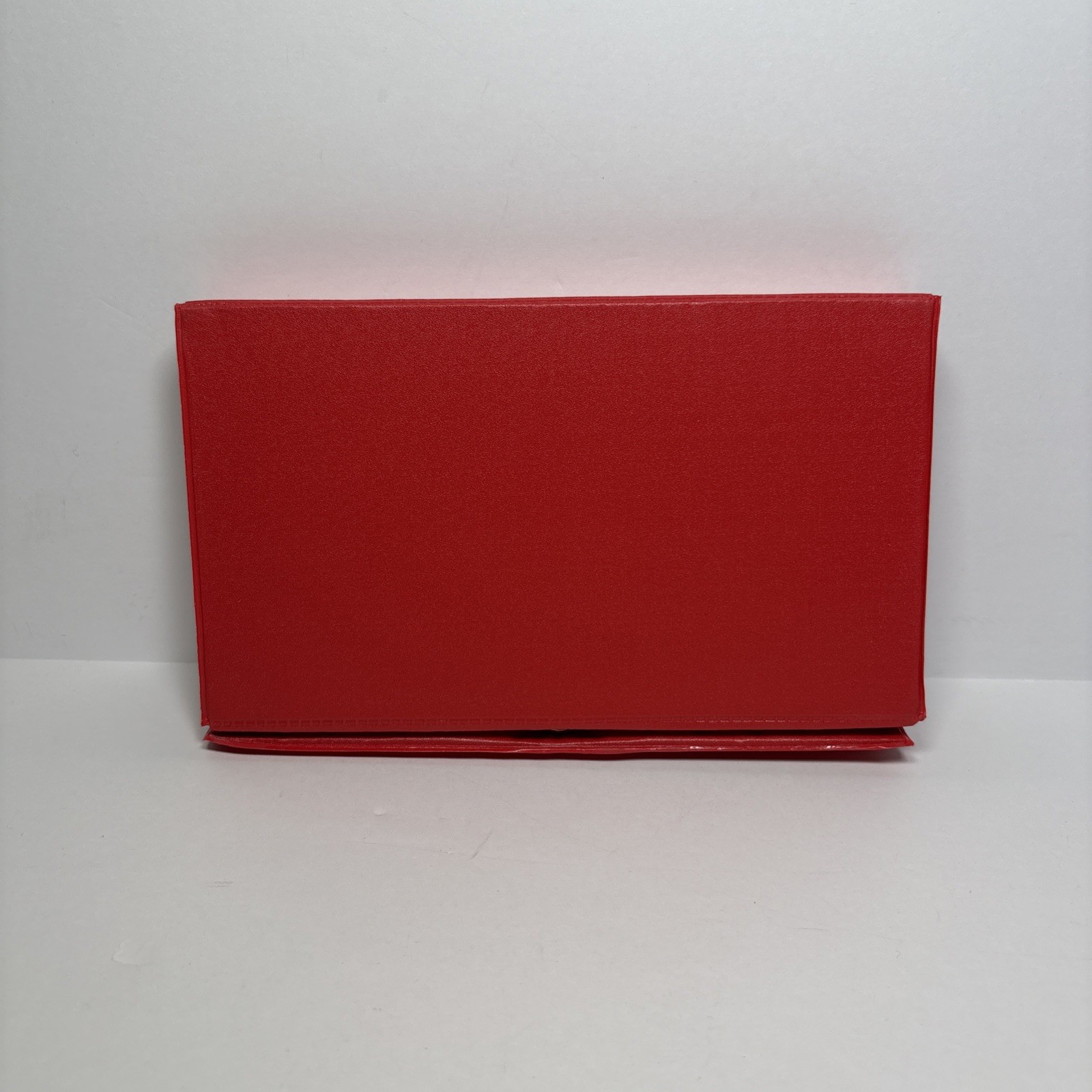 Vintage Heavy Double Six Domino Set with Red Vinyl Game Case BRAND NEW COMPLETE!