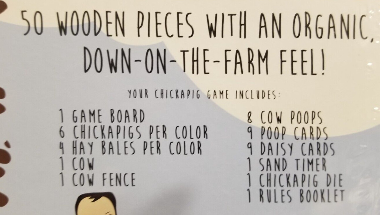 Buffalo Games Chickapig A Farm to Table Game
