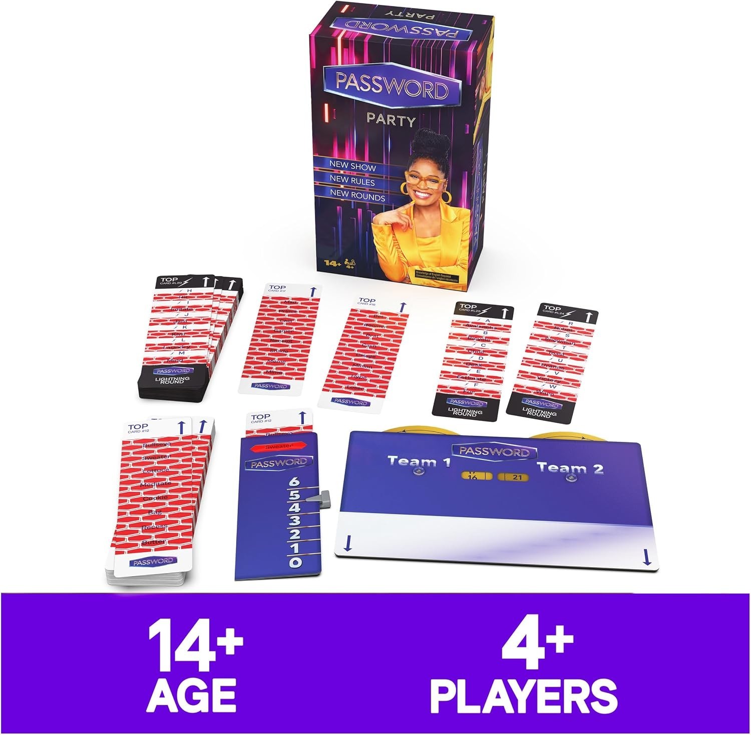, Password Party Game, As Seen on The Tonight Show with Keke Palmer, The Vira…