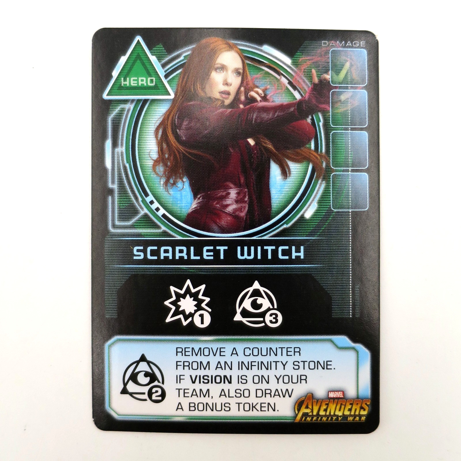 Thanos Rising Avengers Infinity War Scarlet Witch Promo Card Gen Con 2018