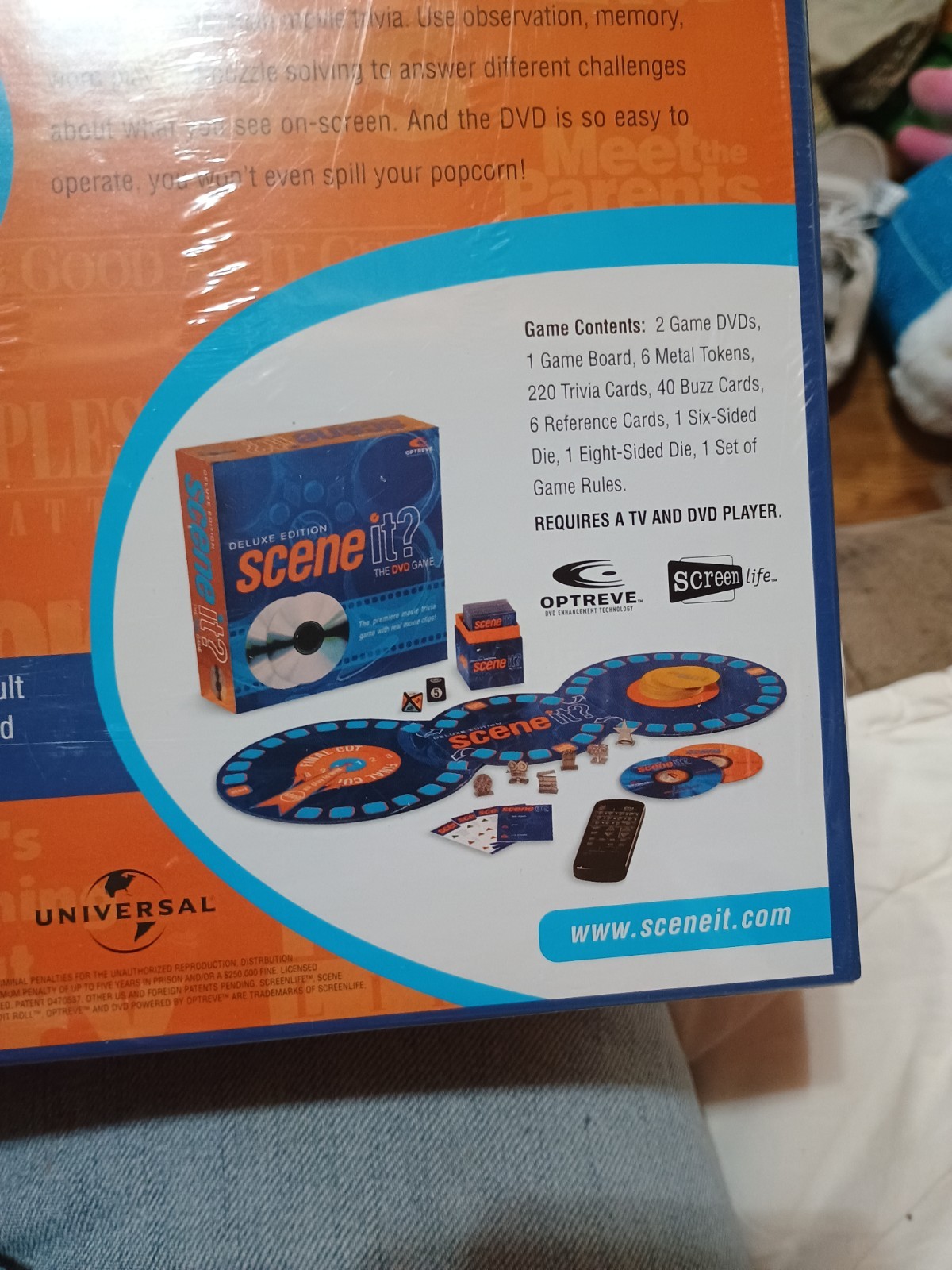 Scene It? Deluxe Movie Edition, The DVD Trivia Game, New And New Game Pack