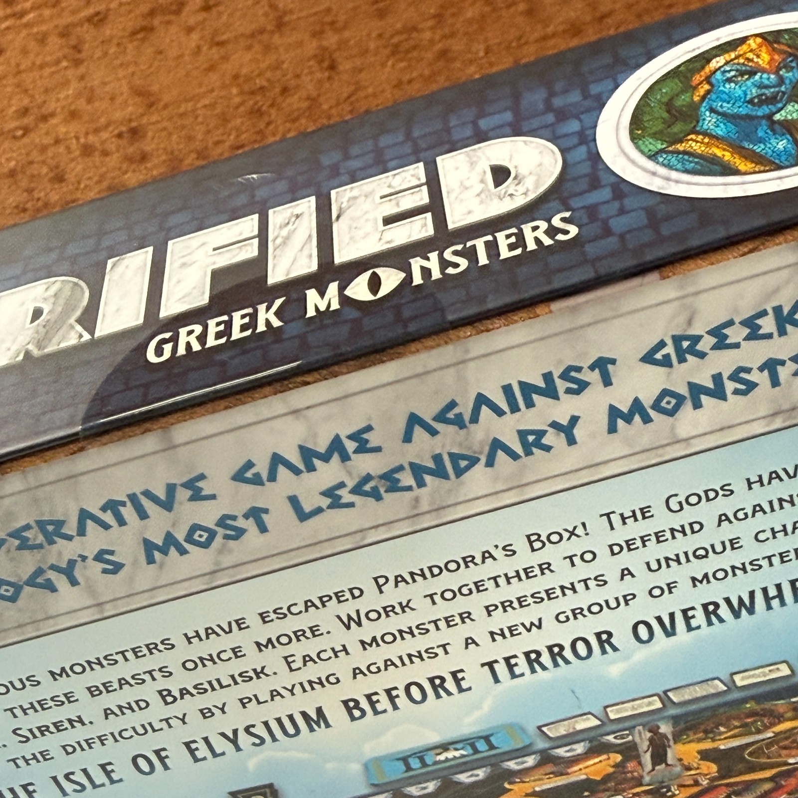 Horrified Greek Monsters Board Game Strategy Family Game Ages 10+ Ravensburger
