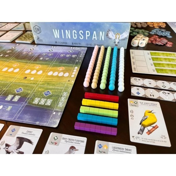 Wingspan Board Game Stonemaier Games Elizabeth Hargrave Bird Strategy Engine New