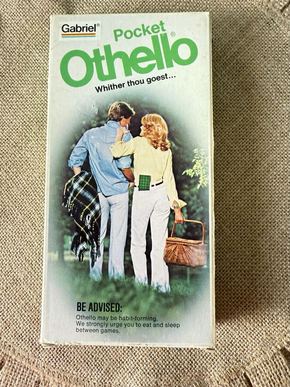 Gabriel Pocket Hello Travel Game -Complete 1977 Vintage 78394