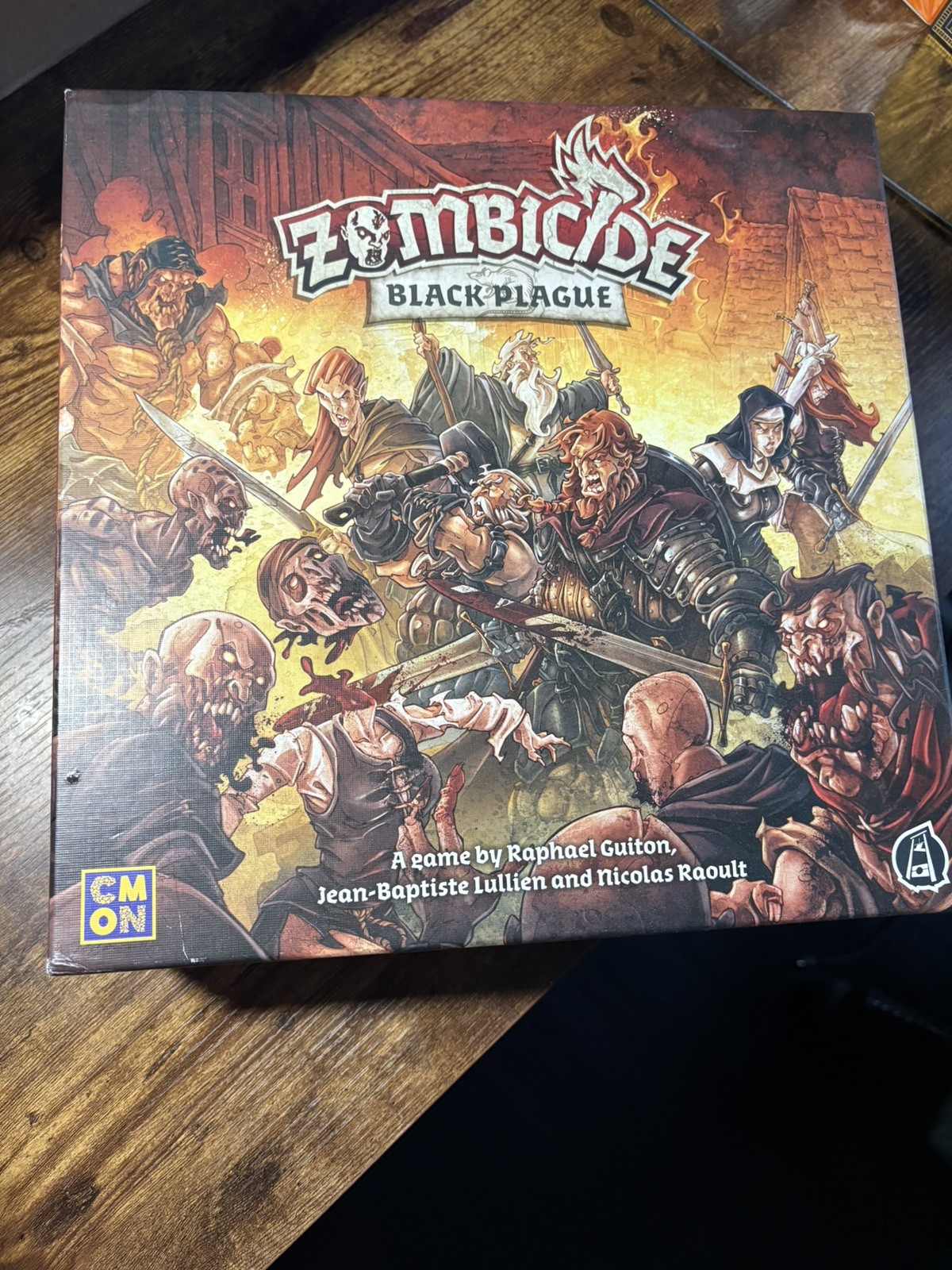 Zombicide Black Plague Board Game Fully Painted Core/Base Set