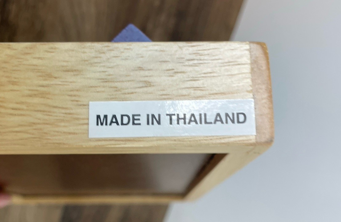 Shut The Box Dice Game Wooden Game Board Cover 12 Made In Thailand