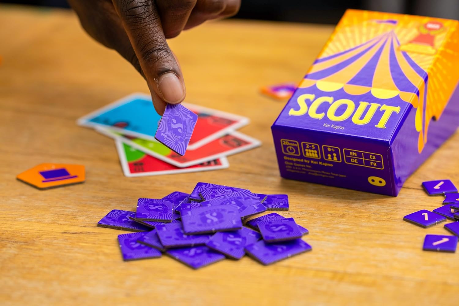 Oink Games Scout Award-Nominated Strategic Hand Management | Small-Box Travel-Fr