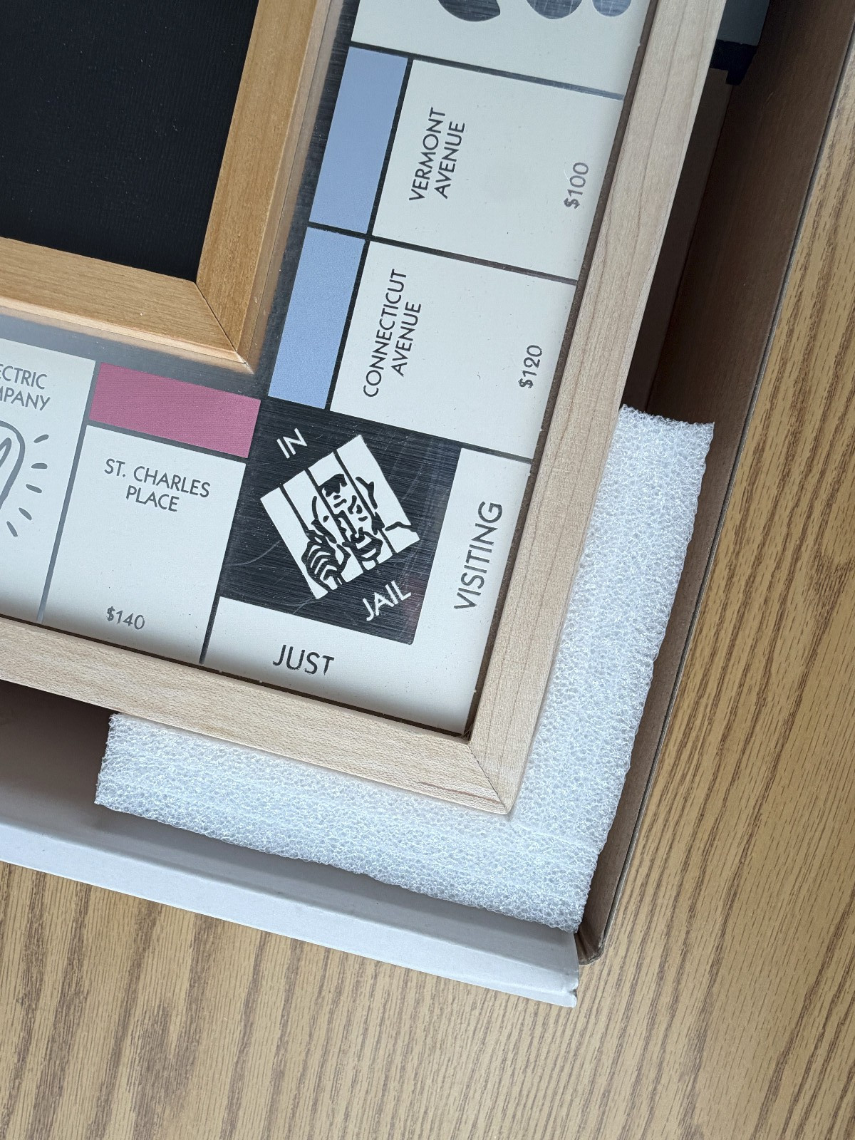 Monopoly Luxe Edition Solid Maple Wood Cabinet Premium WS Game Company Open Box