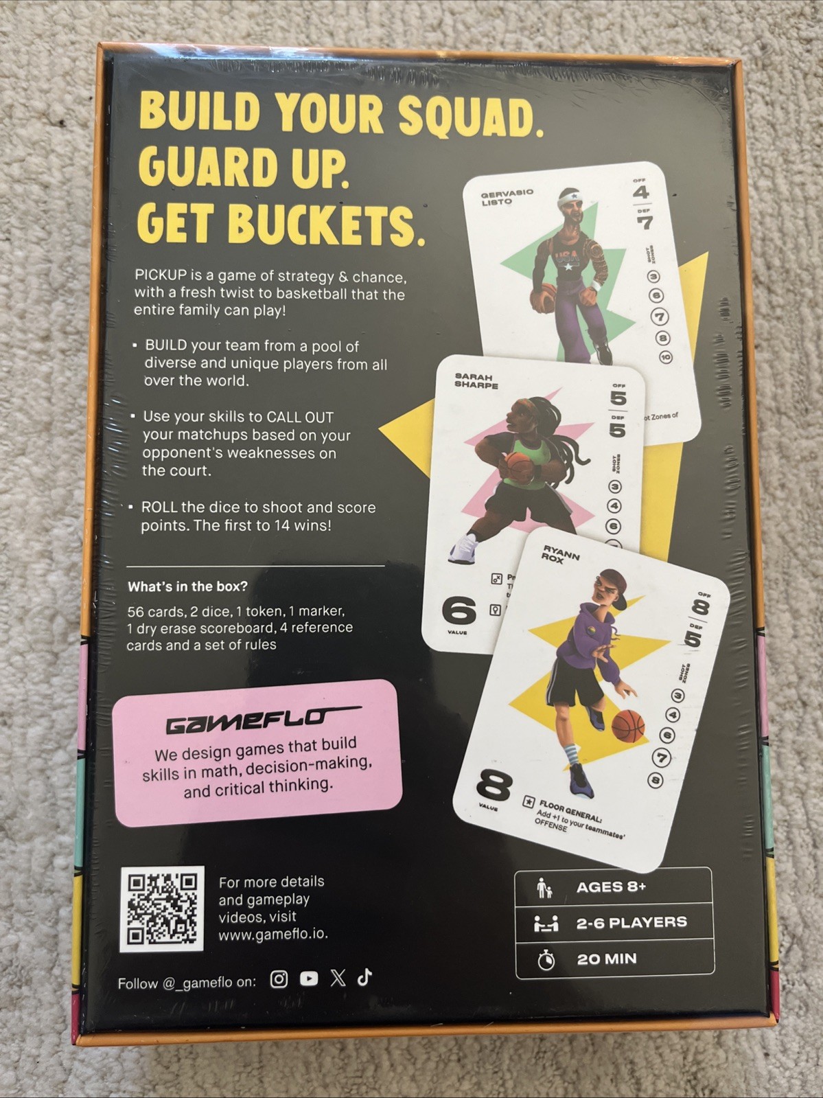 Pickup Basketball Board Game
