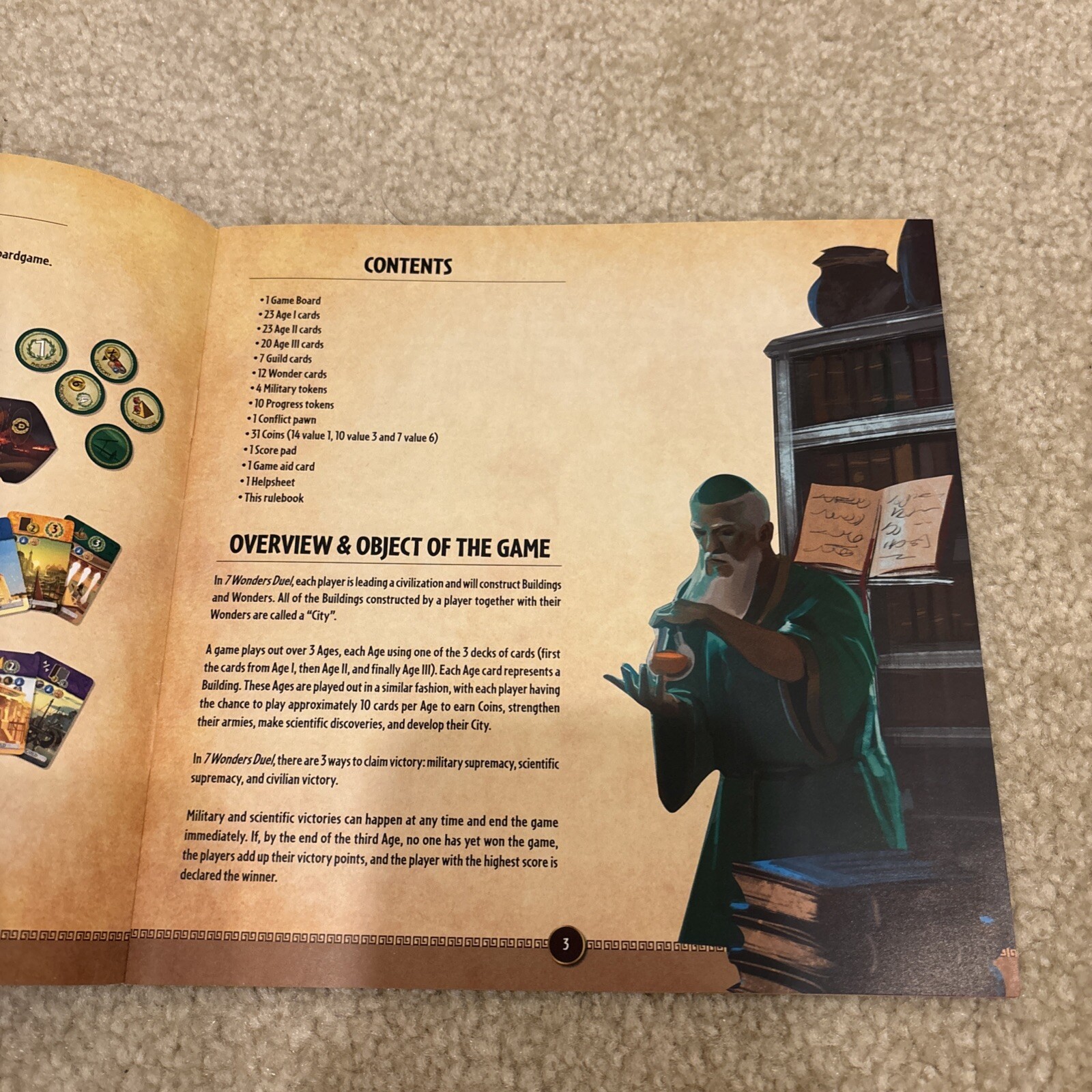 7 Wonders Duel Board Game Complete Repos Production 2015