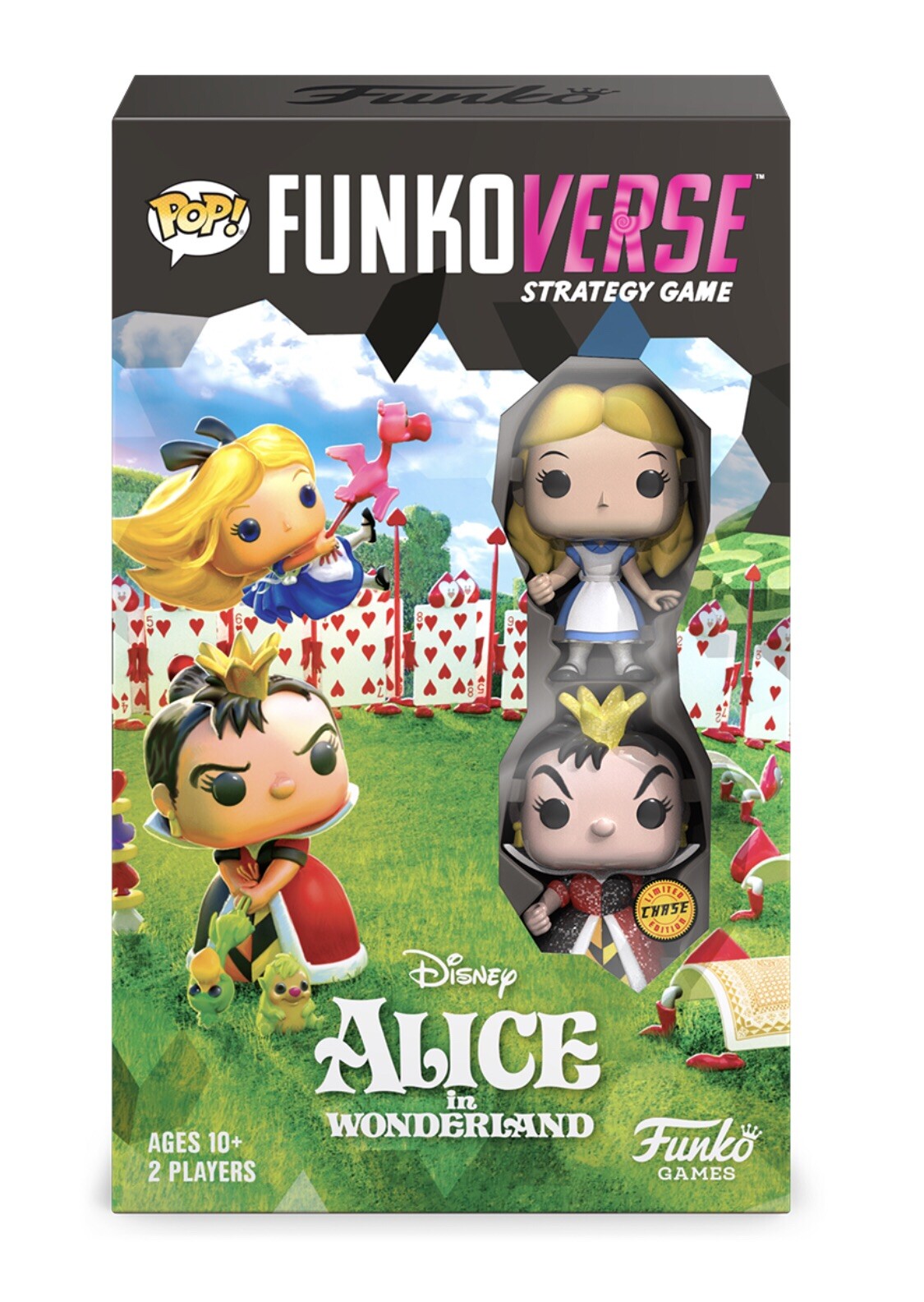 Funko Verse Alice In Wonderland Strategy Board Game Funkoverse Diamond Chase
