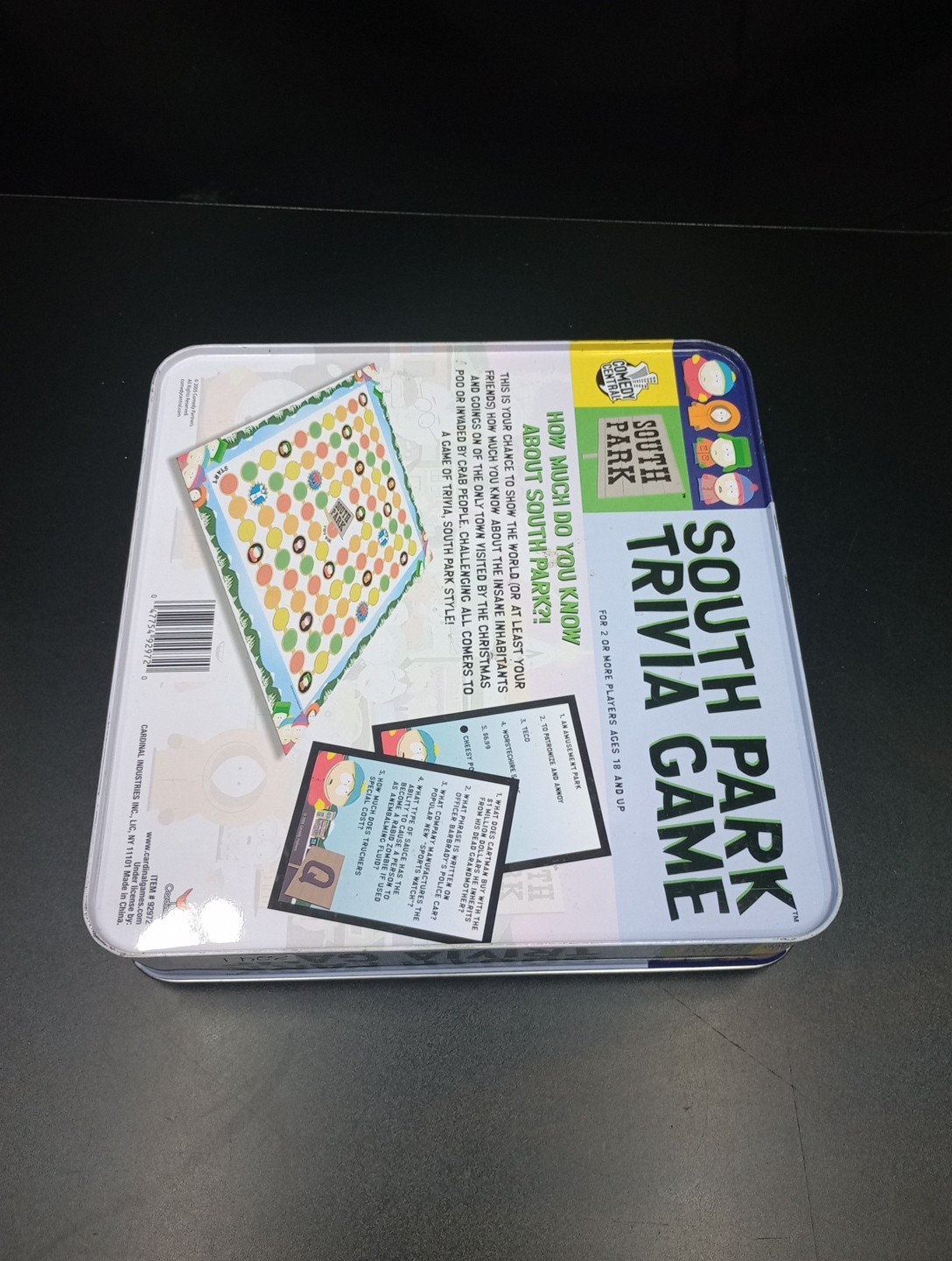 South Park Trivia Game 2005 Movie & TV Theme