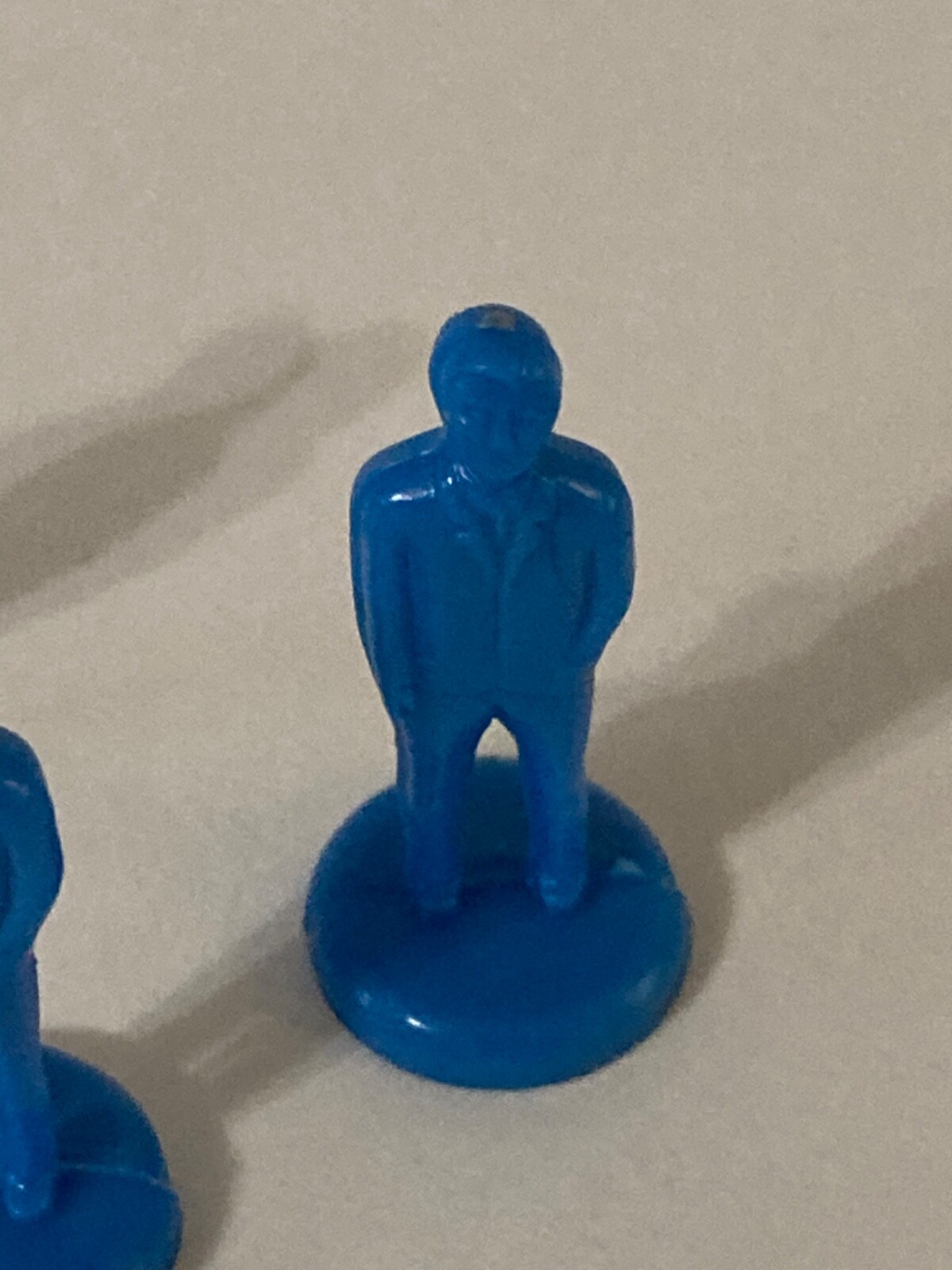 James Bond 007 Secret Agent game pieces, 3 Secret Agent Pawns, MB 1964