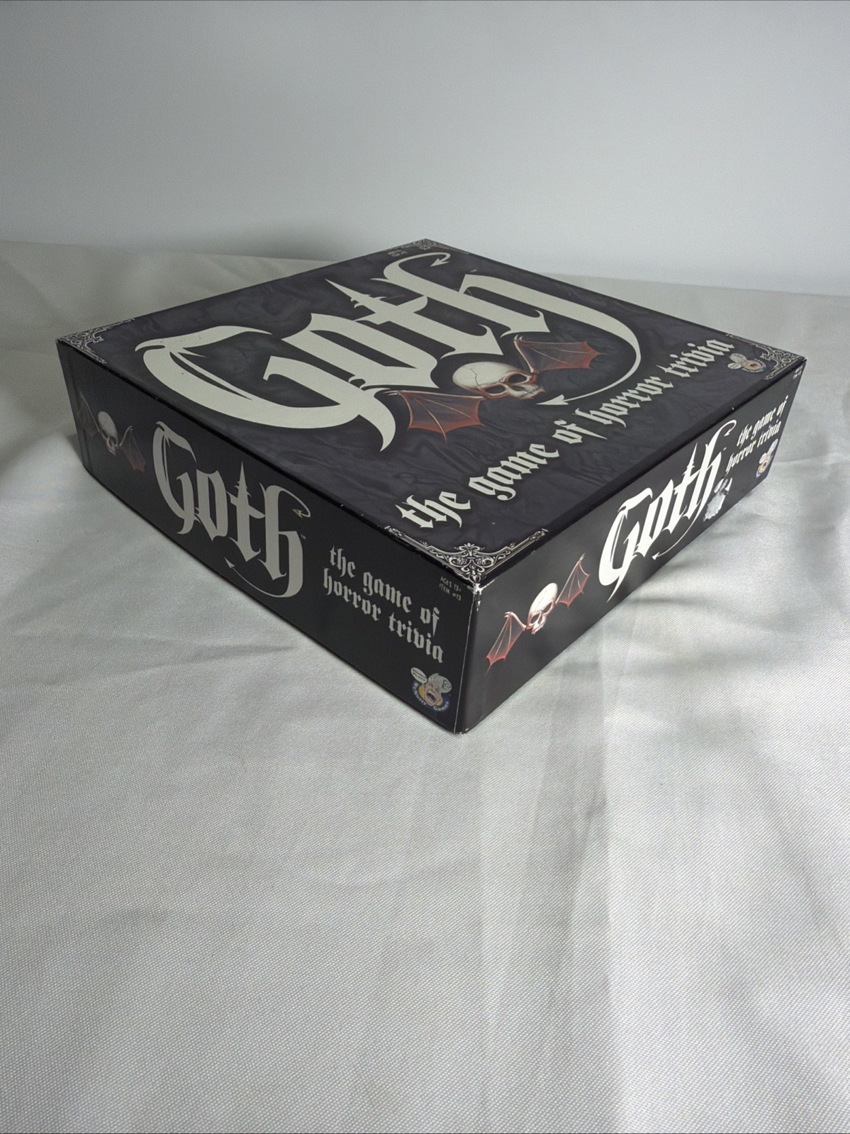 Goth The Game Of Horror Trivia Board Game EUC Complete!