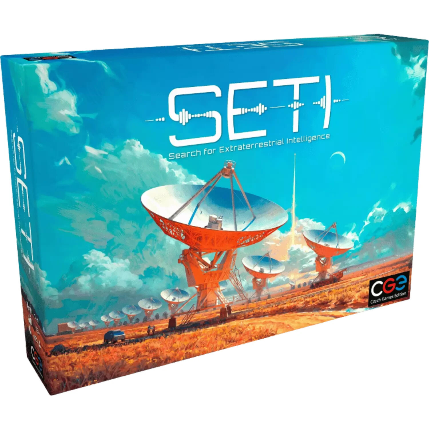 SETI: Search for Extraterrestrial Intelligence Board Game New in Shrink