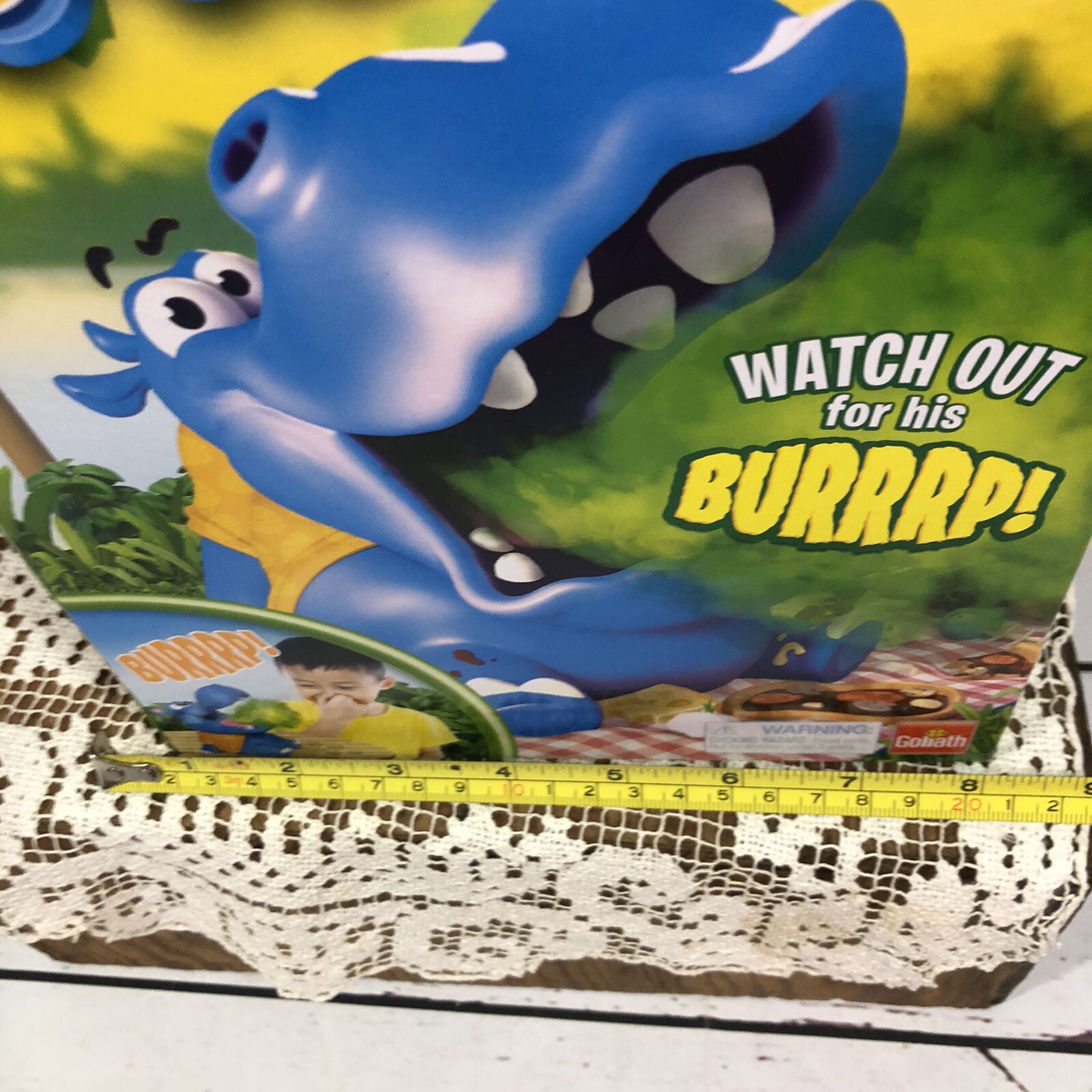 Burping Bobby Hippo by Goliath Game Toys Family Fun Night 2-4 Players New
