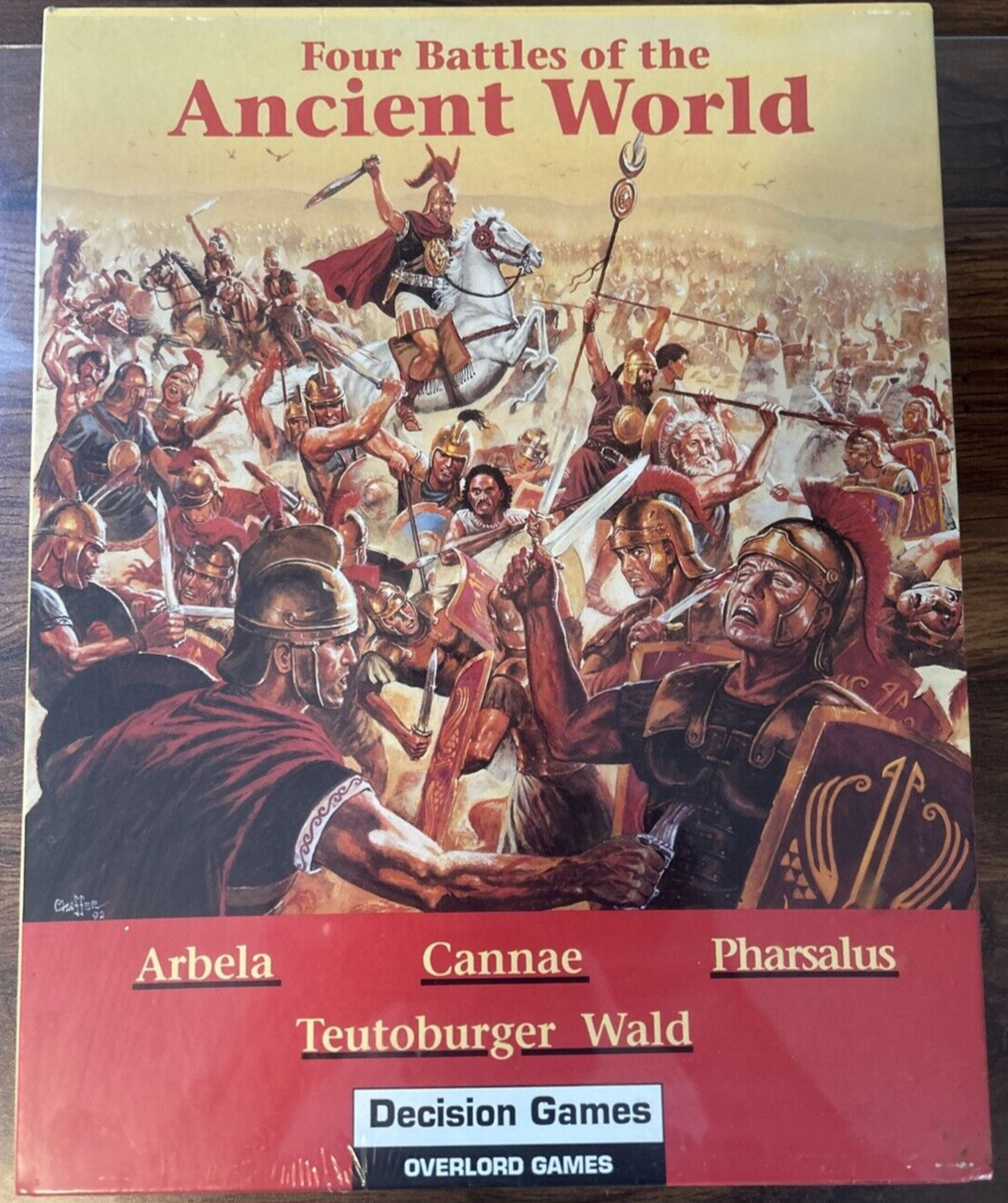 Four Battles of the Ancient World – Decision Overlord Games wargame New & Sealed