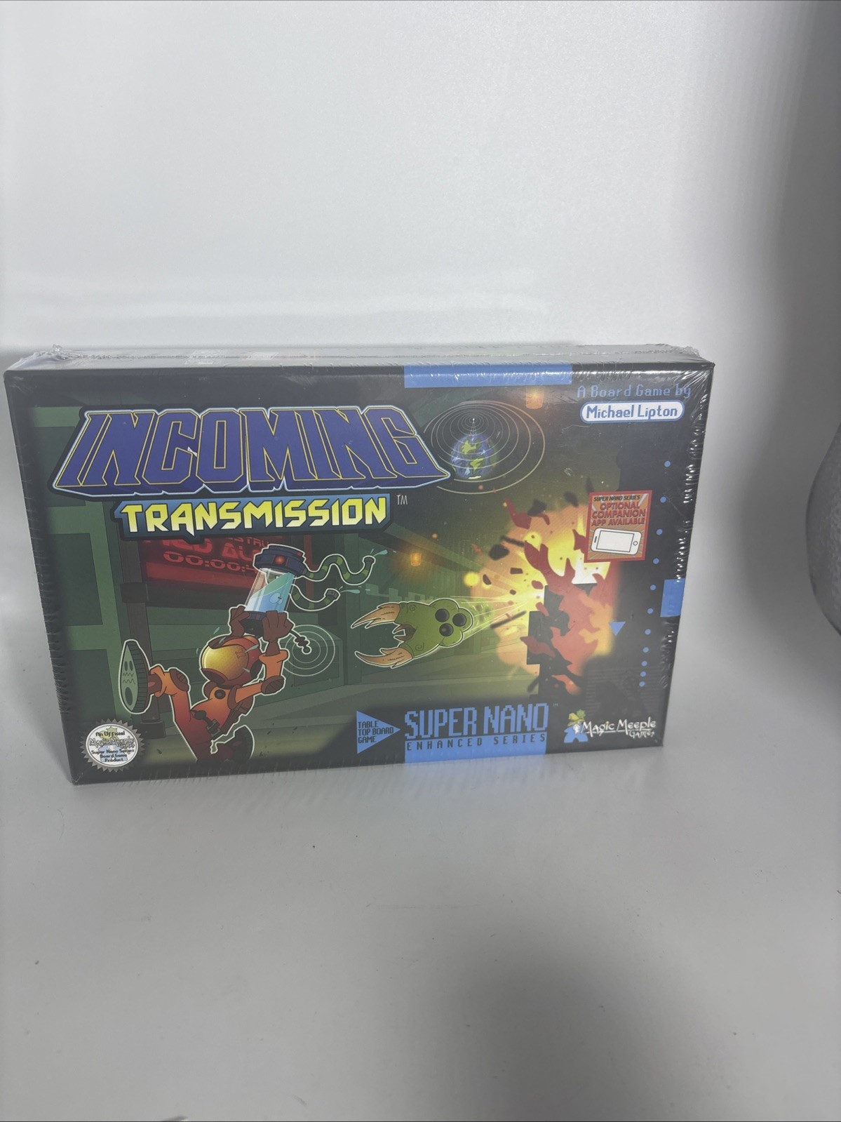 Magic Meeple Board Game Incoming Transmission, SEALED, Super Rare, HTF, 1st Ed.