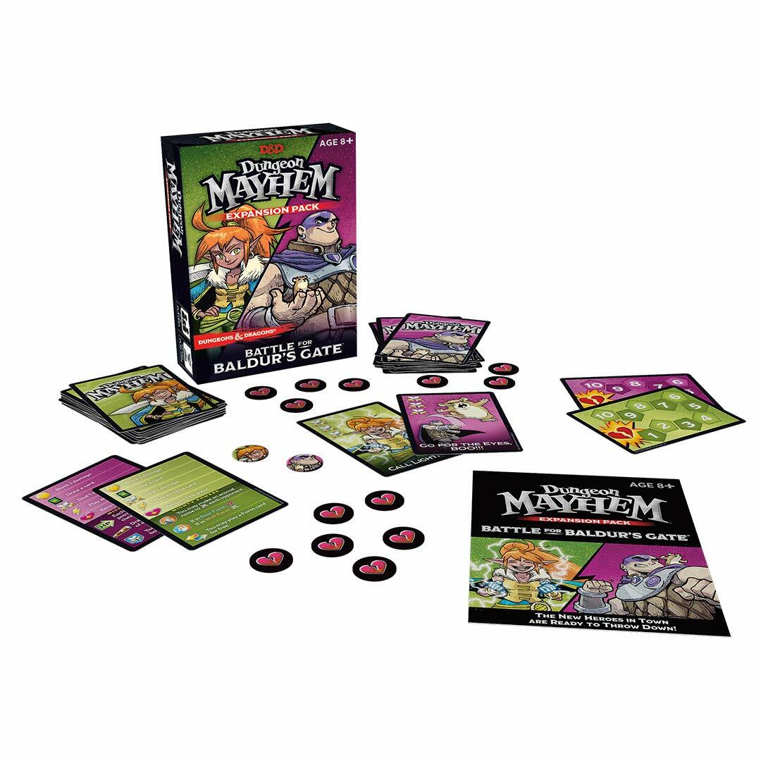 (NEW) Dungeon Mayhem: Battle for Baldur’s Gate Expansion Pack D&D Card Game