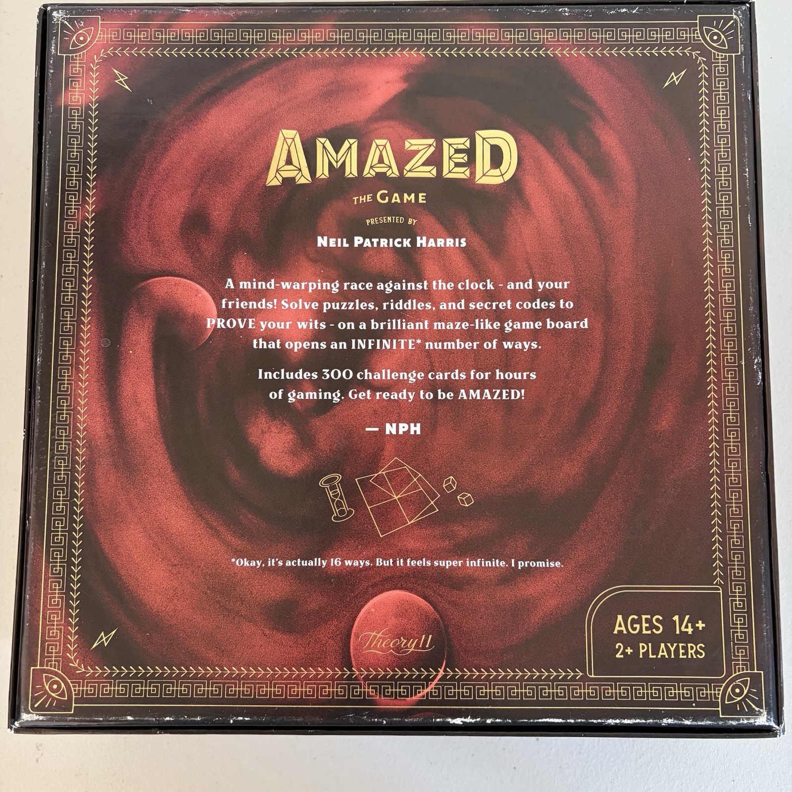 Amazed the Game Theory11 2018 Neil Patrick Harris Puzzles COMPLETE