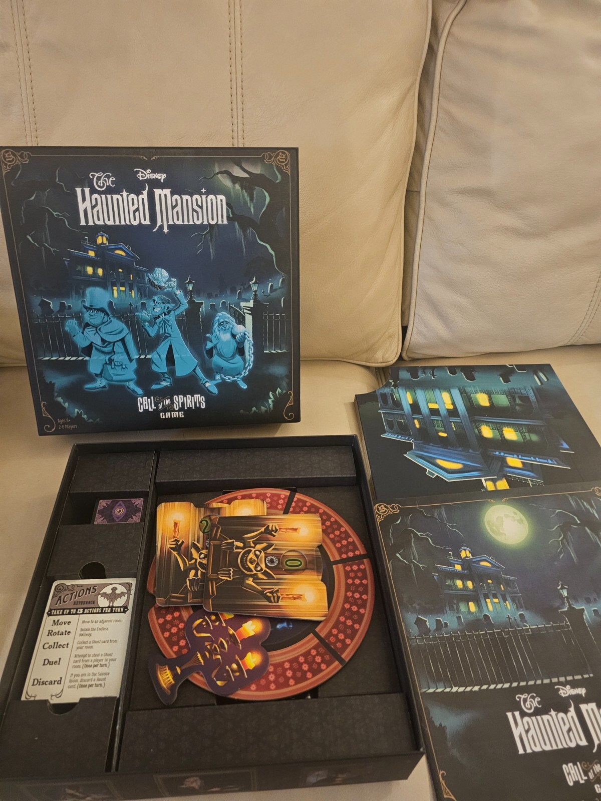 Disney The Haunted Mansion Call of the Spirits Board Game Complete Funko 2020