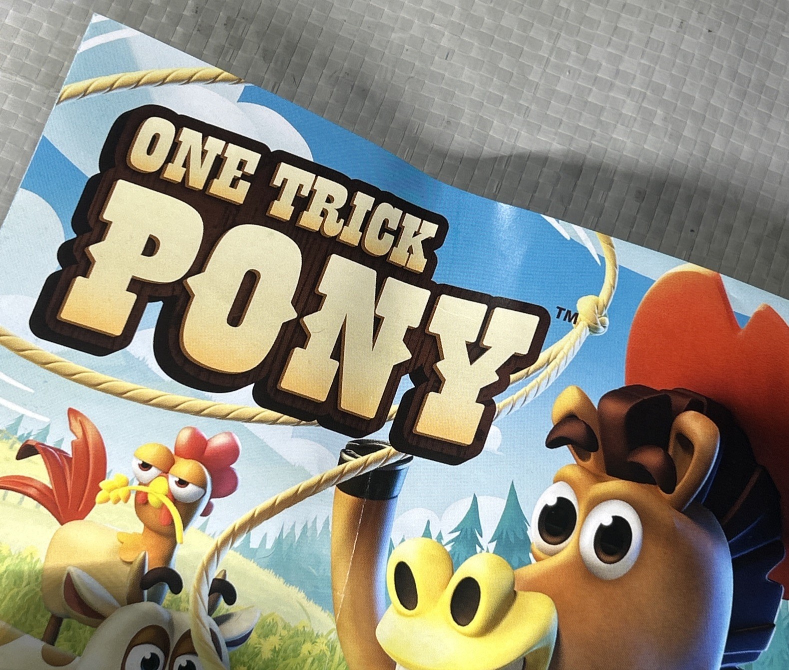 One Trick Pony Instruction Manual Only Replacement Rule Book Goliath Game