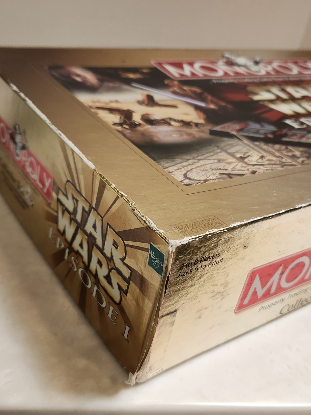 1999 Monopoly STAR WARS Episode 1 Collector Edition 3D Game Board Complete
