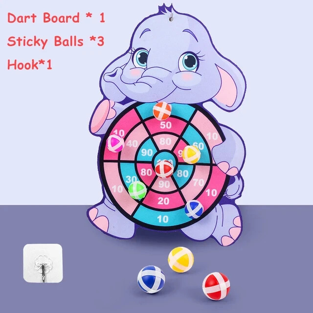 Animals Dart Board Games for Kids Montessori Targ