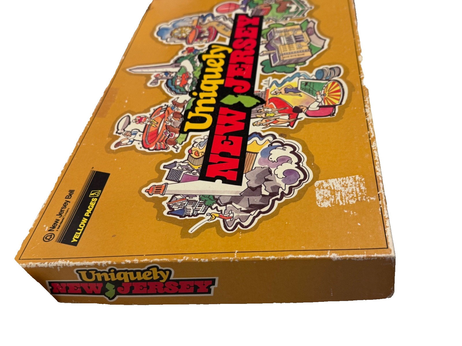Vntage Uniquely New Jersey Board Game NJ Bell Yellow Pages
