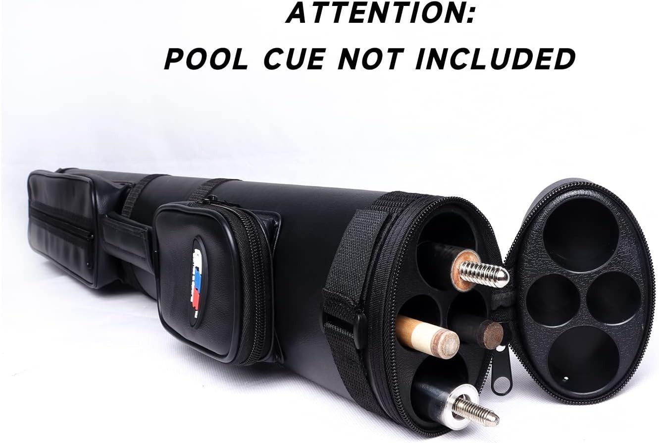 GSE Games & Sports Expert 2X2 Deluxe Hard Billiard Pool Cue Stick Carrying Case