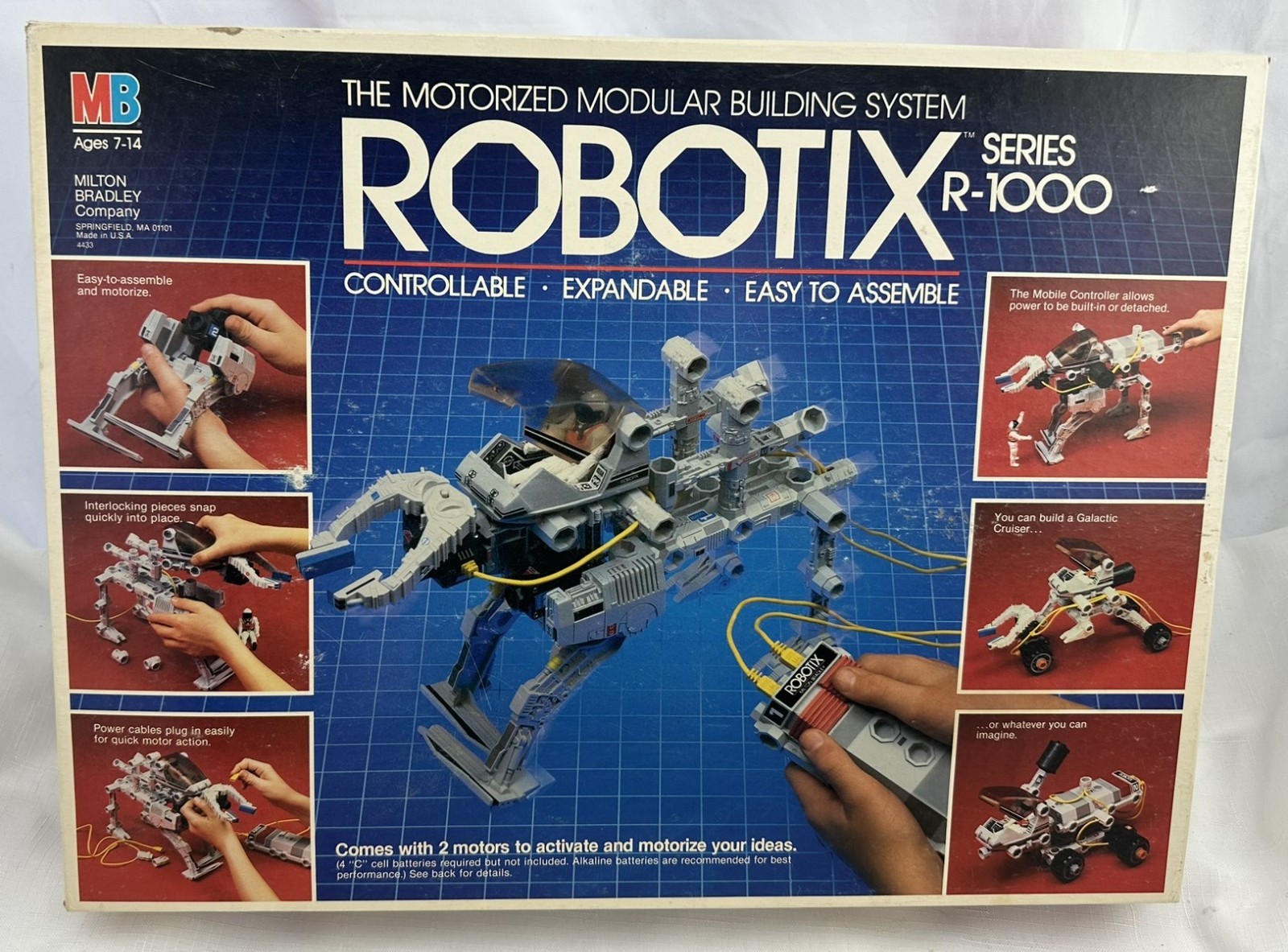 1985 Robotix R-1000 by Milton Bradley Complete Barely Used FREE SHIPPING