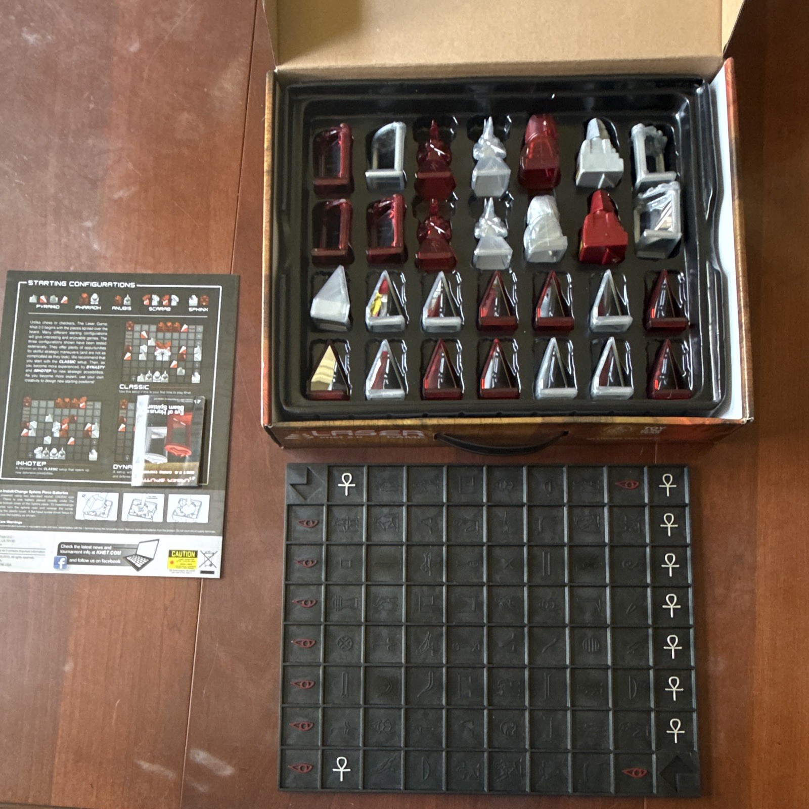 Innovention Toys Khet 2.0 Laser Game Mensa Award 2 Players Ages 9+