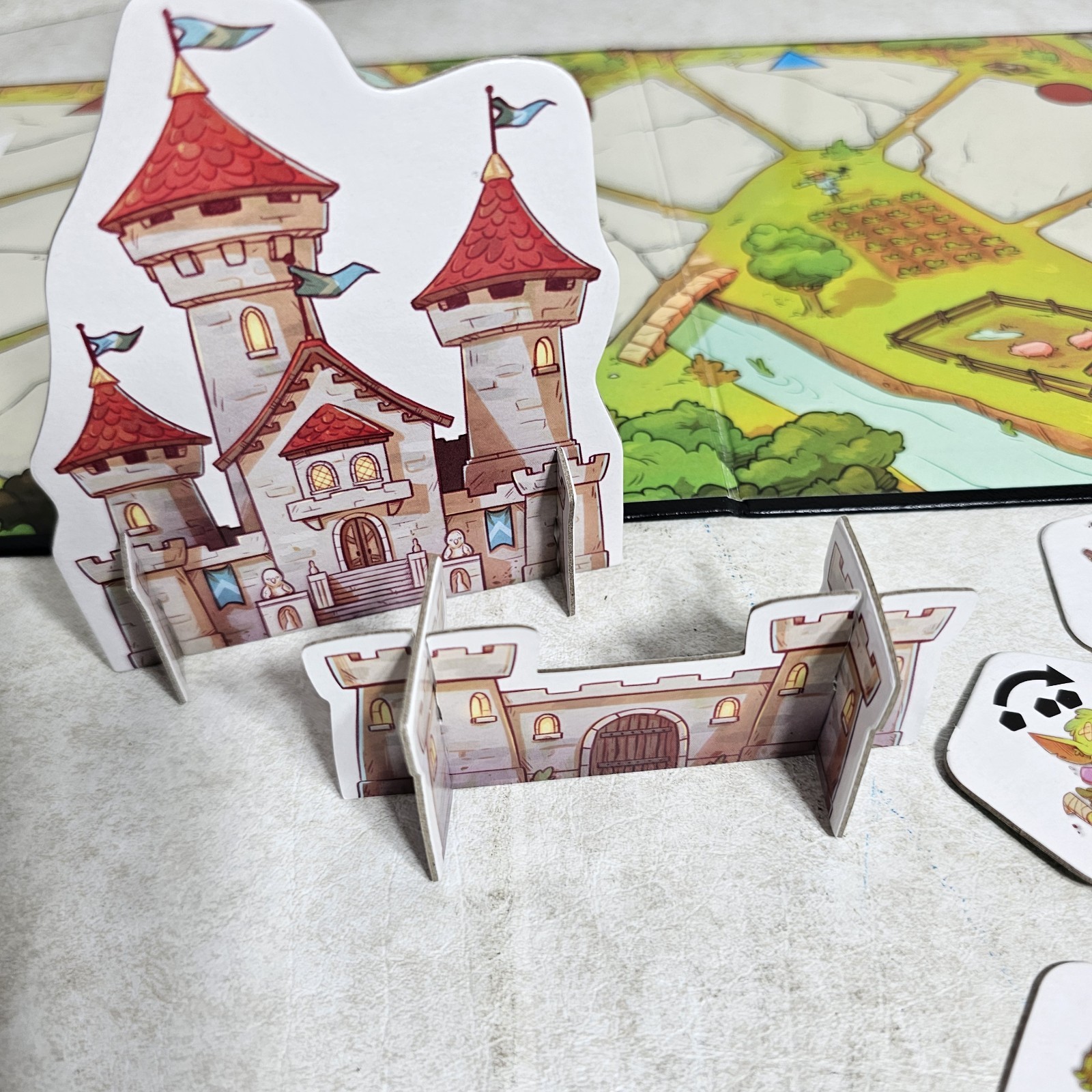 My First Castle Panic Age 4 and Up Fireside Games 2019 Board Game Complete