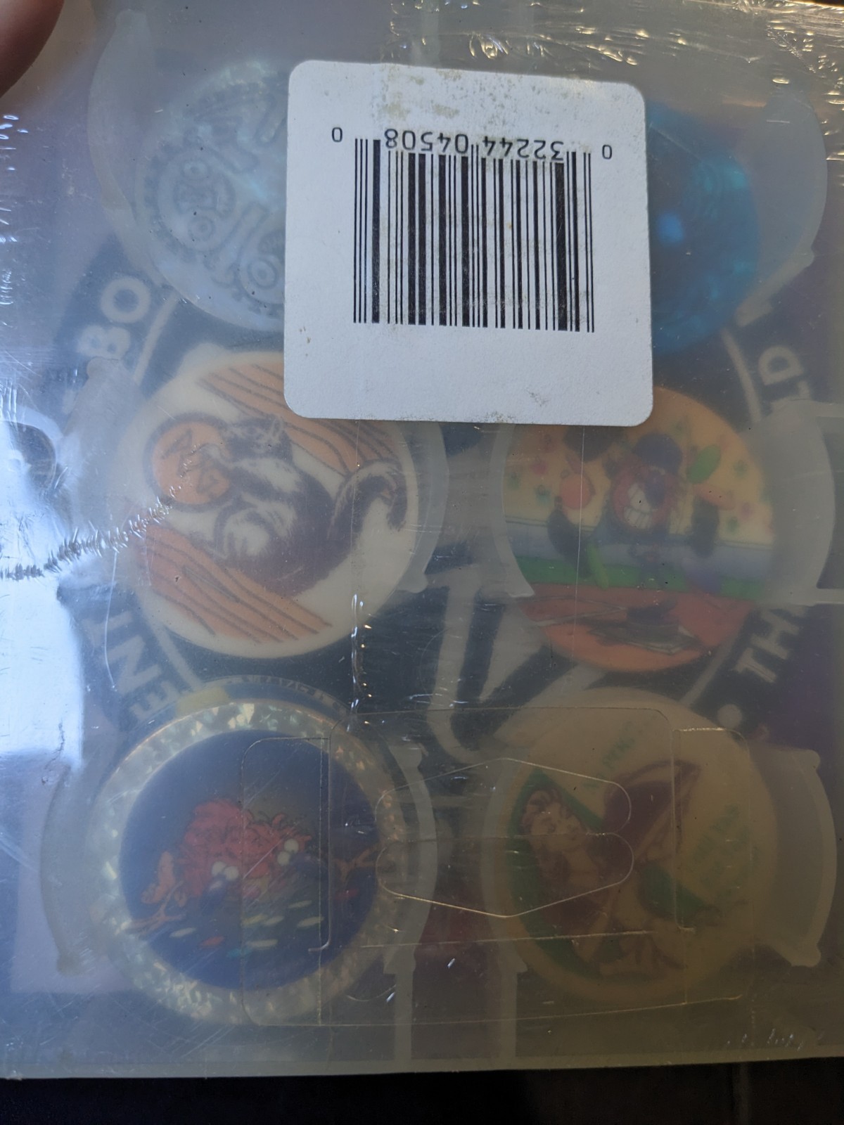 2 Vtg POG Micro Tournament Game Pack The World Pog Federation NOS SEALED 90s