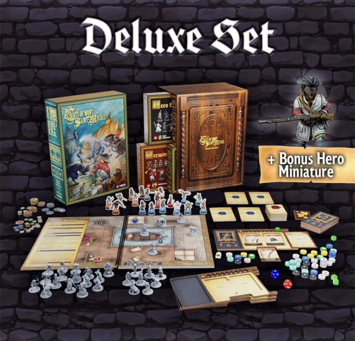 Factory Sealed The Cats of Mont Saint Michel Deluxe Box Set