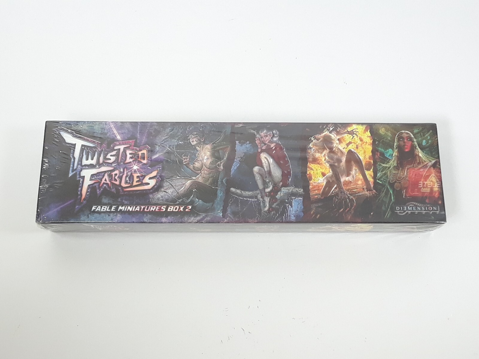 Diemension Games Twisted Fables Fable Miniatures Box 2 – 4 Miniatures Set SEALED
