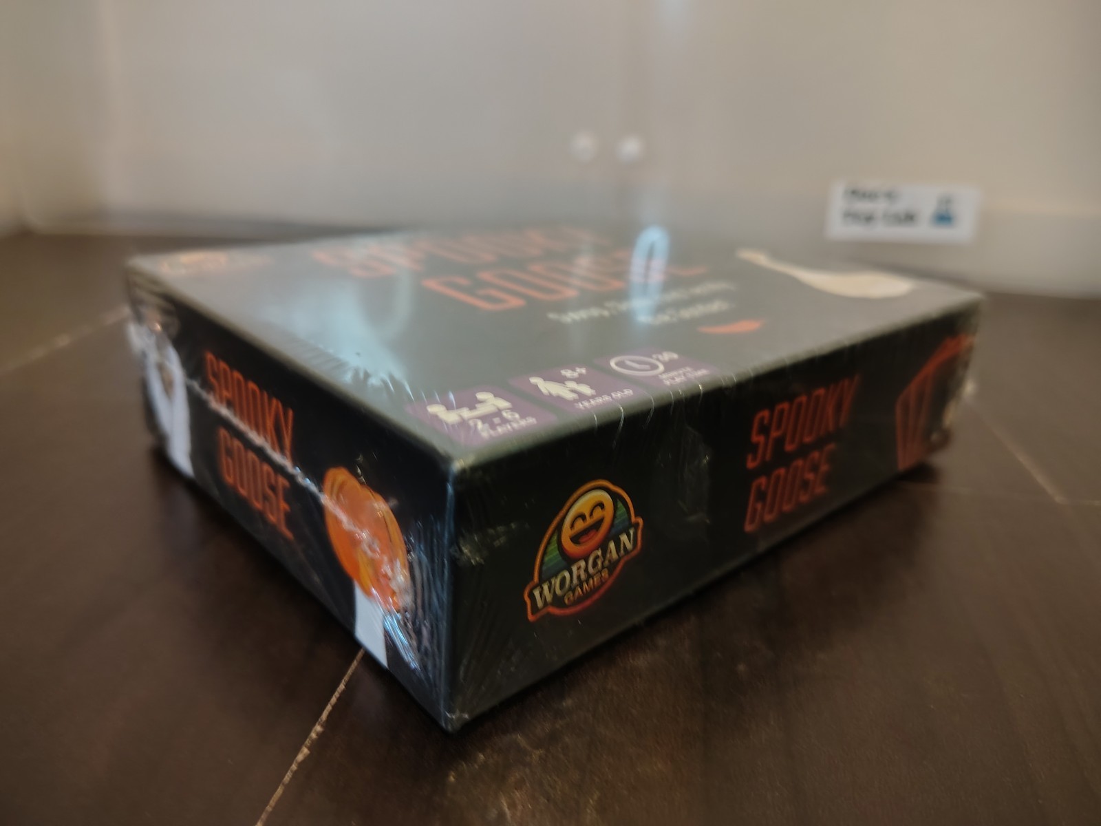 Bundle ~ 2 NEW / SEALED Worgan Games ~ Spooky Goose & Cursed Tides ~ Family Game