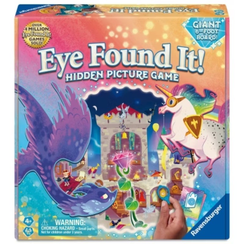 Found It! Fantasy Unicorns And Dragons Hidden Picture Board Games Board Games