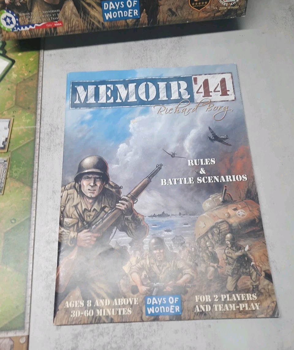 Memoir ’44 Board Game Days Of Wonder (Read Description)
