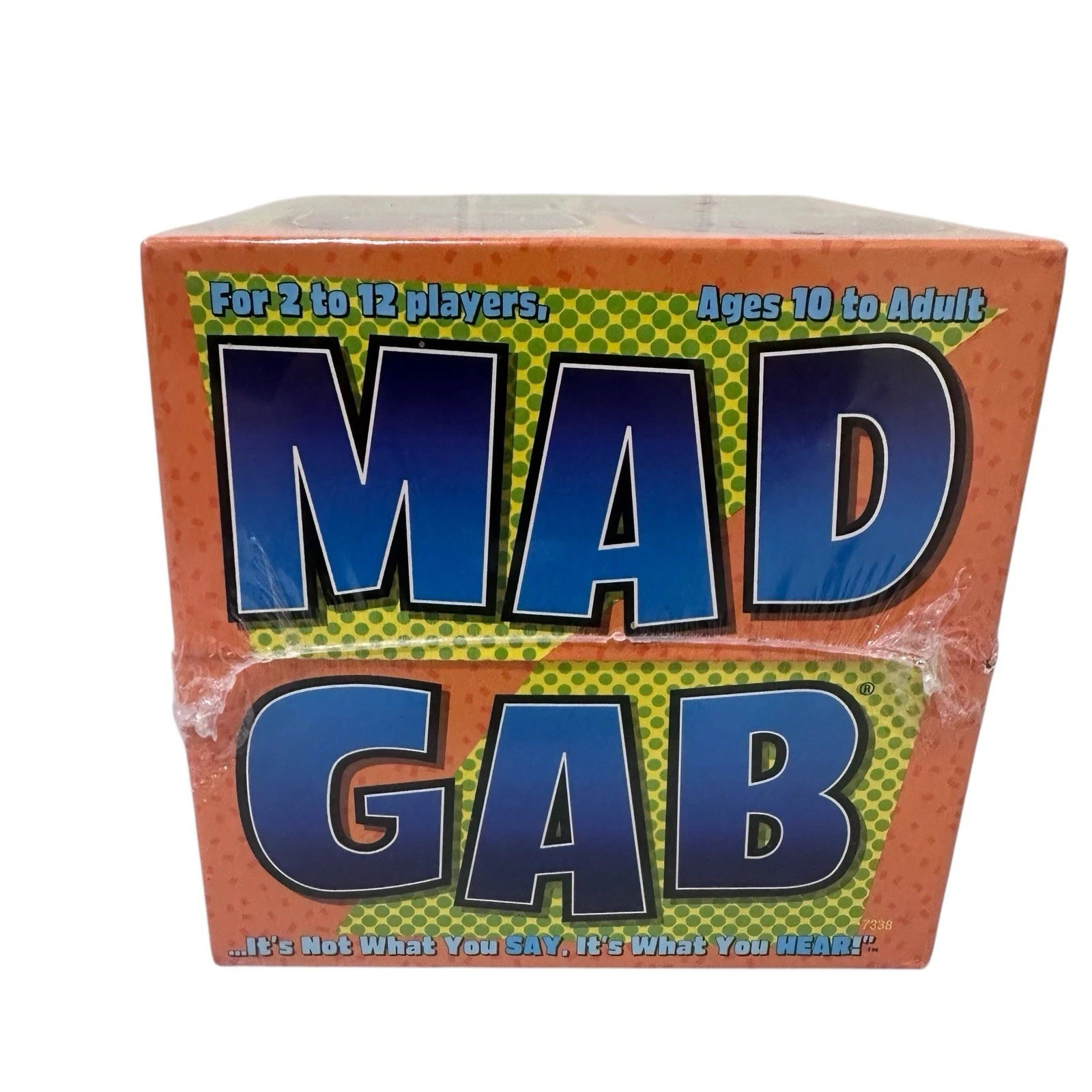 Vintage 1995 Mad Gab Patch Products Word Game Brand New In Box