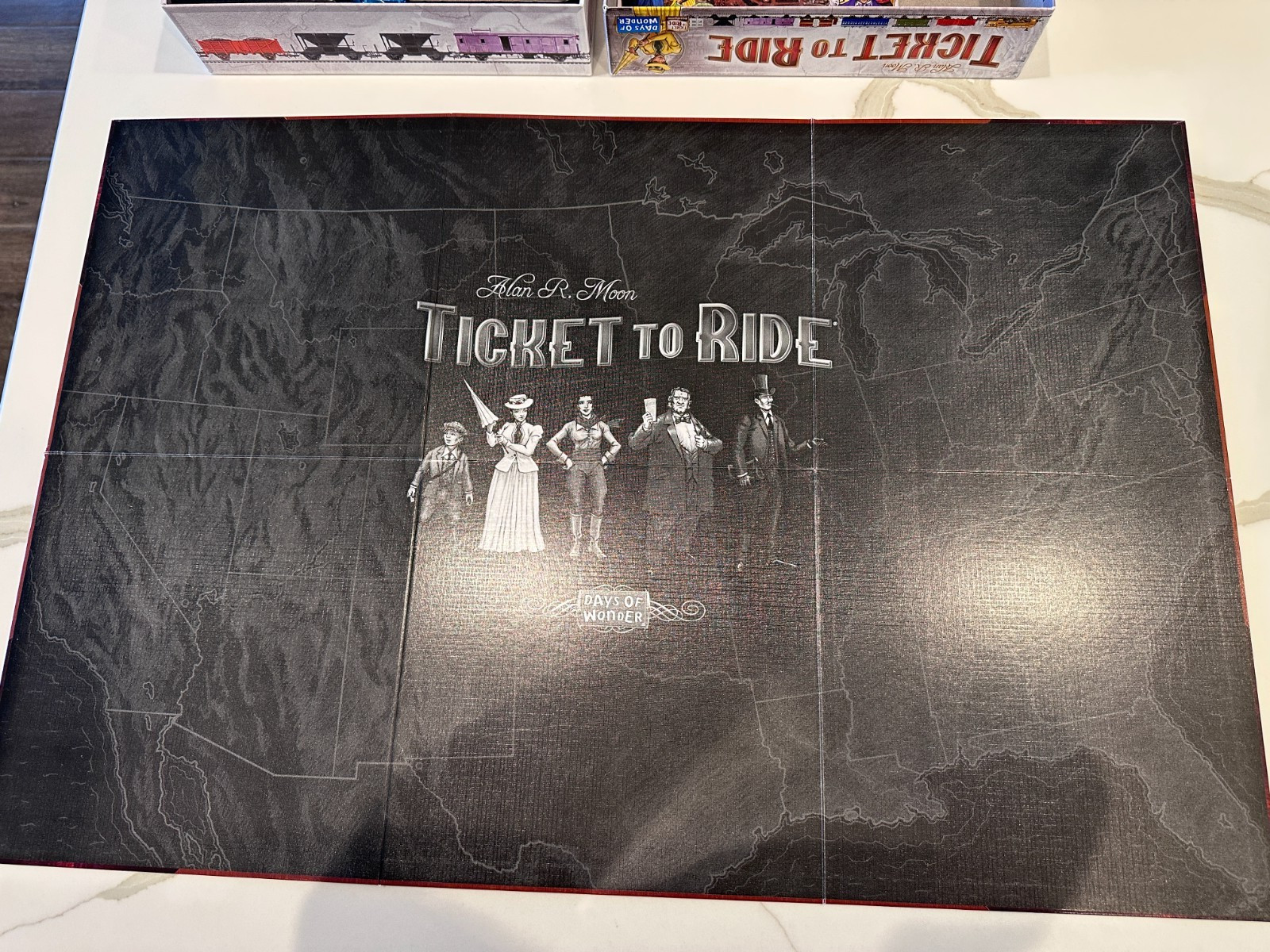 Days of Wonder Ticket To Ride Train Adventure Game – 2024 version